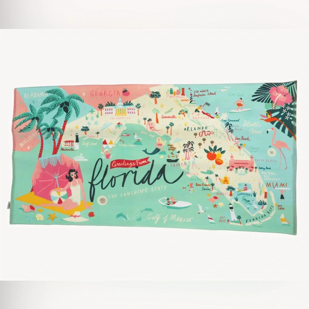 Spartina 449 Colorful Florida Beach Towel
